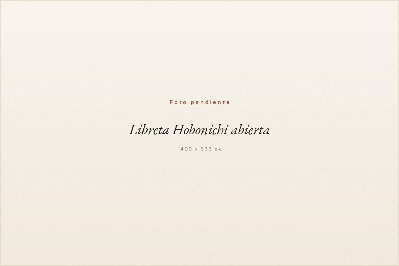 Libreta abierta con escritura a mano
