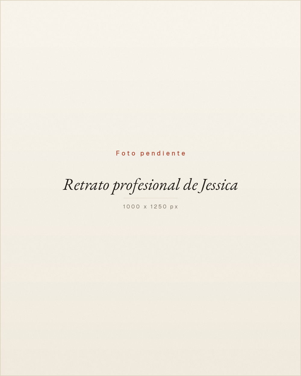 Retrato de Jessica Becker Leetch